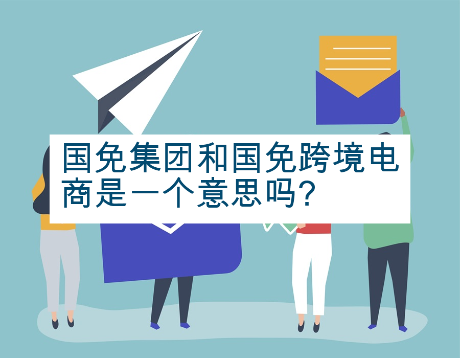 国免集团和国免跨境电商是一个意思吗?